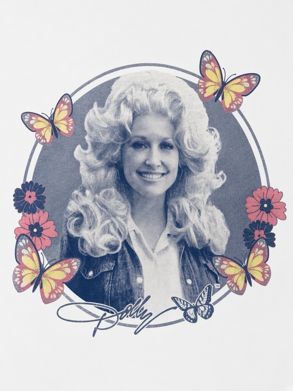 Dolly Parton Live In Concert Double-Sided Graphic T-Shirt - Size Large - NWT - Picture 3 of 4